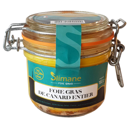 Foie gras de canard entier 180 g - halal